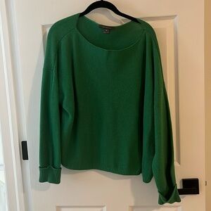 French Connection green sweater. Size M